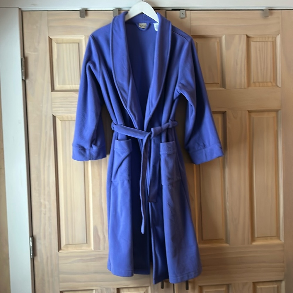LL Bean Fleece Robe